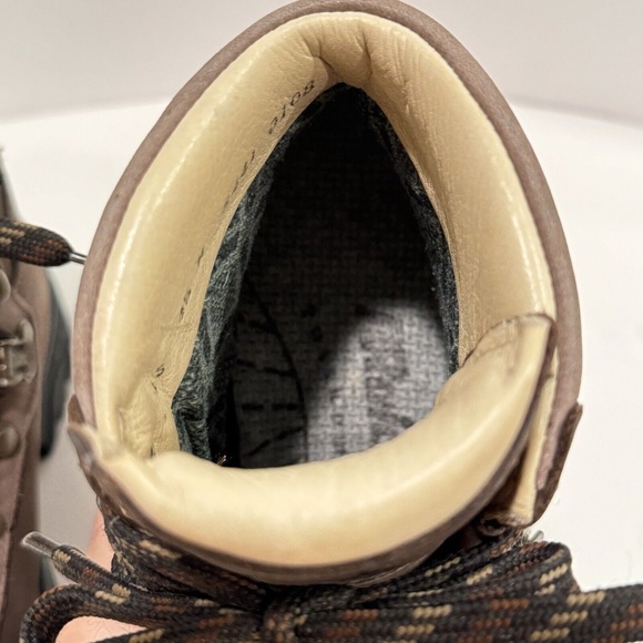 Raichle of Switzerland Mammut Gore-Tex Brown Leather Trail Hiking Boots Sz 6 EUC - Picture 12 of 15